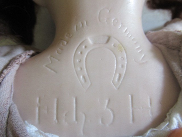 Two bisque head dolls Image