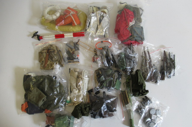 Early issue Action Man outfits including Space Suit Image