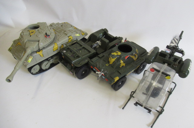 Action Man vehicles comprising tank Image