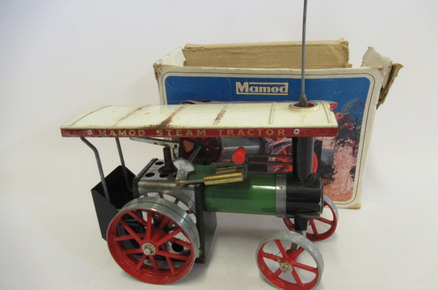 A Mamod spirit fired steam traction engine TE1a Image