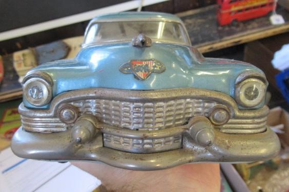 GAMA Cadillac finished in metallic blue with printed interior Image