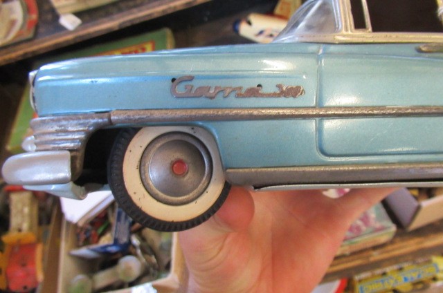 GAMA Cadillac finished in metallic blue with printed interior Image