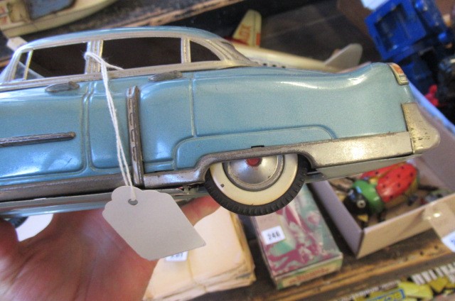 GAMA Cadillac finished in metallic blue with printed interior Image