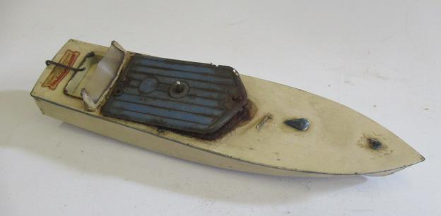 Hornby clockwork speedboat Racer II Image