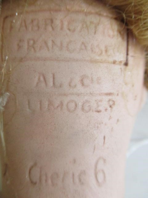 An A Lanternier & Cie bisque socket head Cherie doll Image