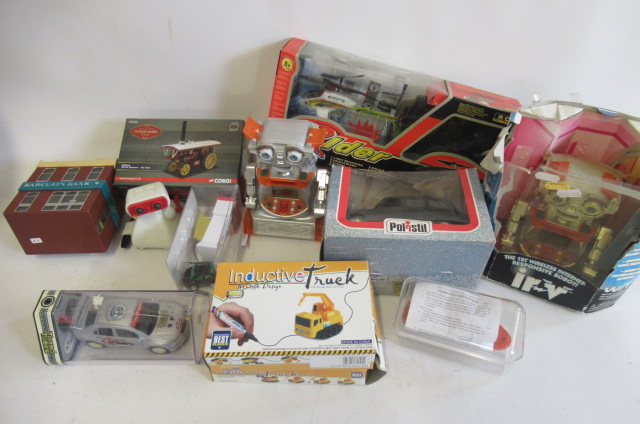 Late issue toys including battery cars Image