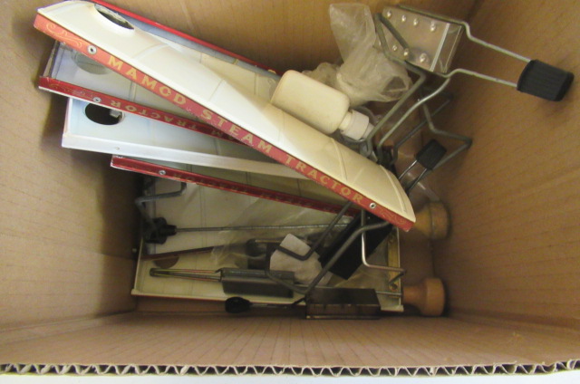 Mamod spare parts TE1a roof burners and steering rods Image