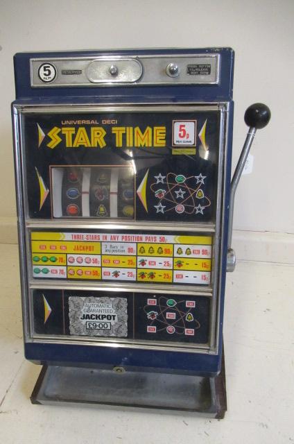 A Universal Deci "Start Time" one armed bandit Image