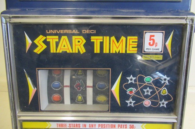 A Universal Deci "Start Time" one armed bandit Image