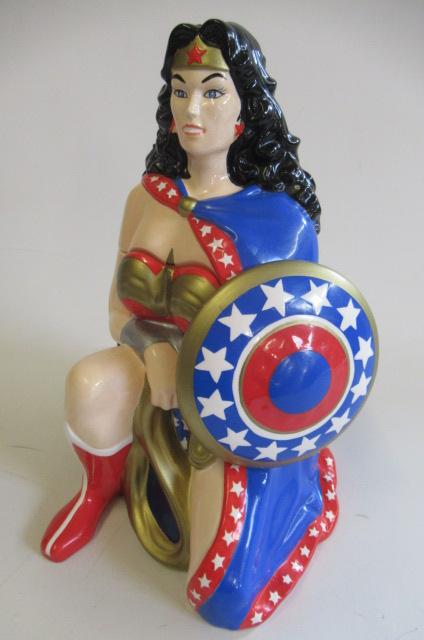 A boxed limited edition Wonder Woman cookie jar Image