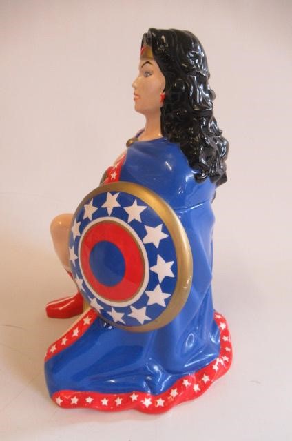 A boxed limited edition Wonder Woman cookie jar Image