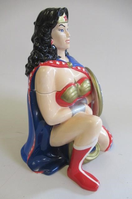 A boxed limited edition Wonder Woman cookie jar Image