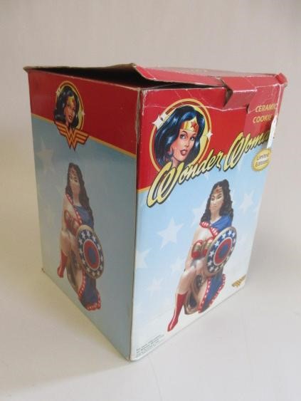 A boxed limited edition Wonder Woman cookie jar Image