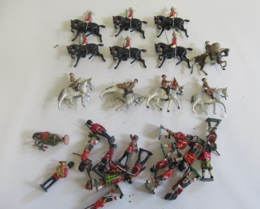 Britains life guards and mounted band comprising six Life Guards Image