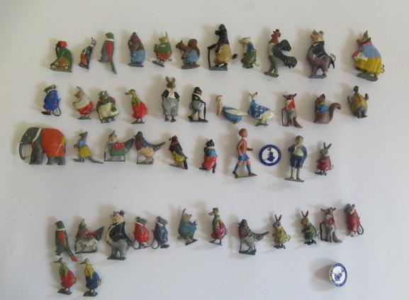 Britains Cadbury's Coco Cubs with forty three Coco Cub animals Image