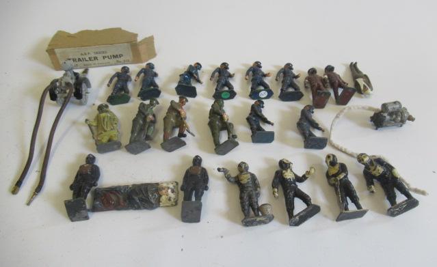 Taylor Barrett WWII air-raid parties including fireman Image