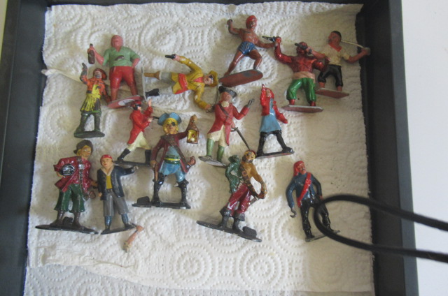 Pirates by various makers including John Hill Image