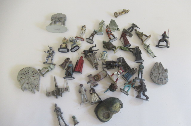 Solid cast 65mm Star Wars figures Image