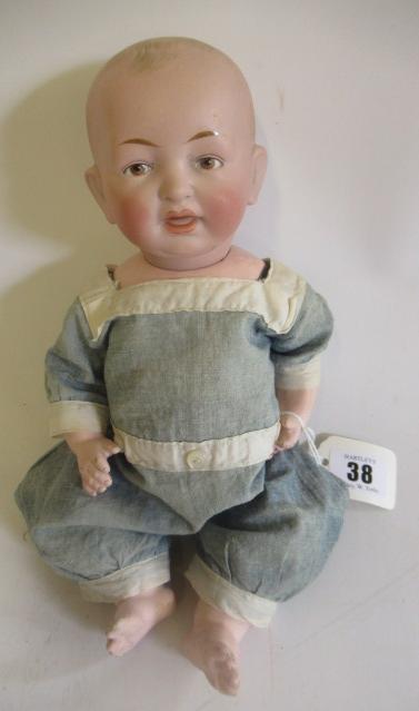 A Kestner bisque character boy Image