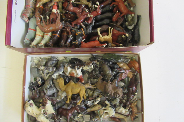 A quantity of farm animals by Britains and others makers Image