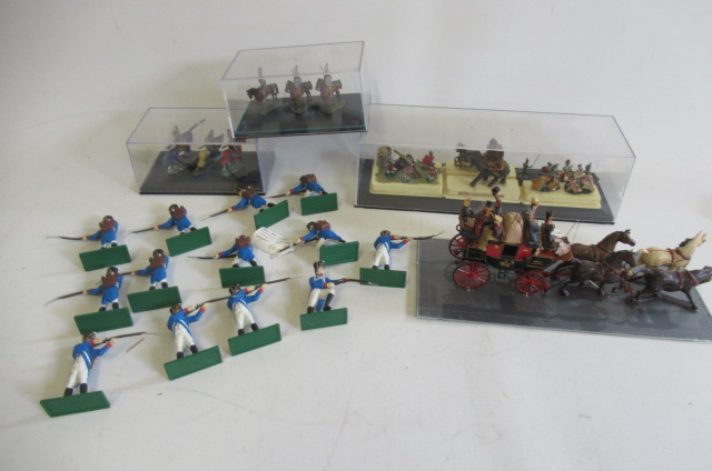 Approximately 1:48 scale stage coach Image