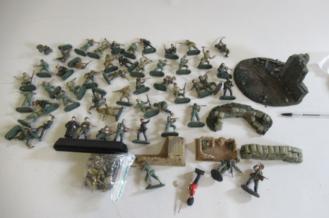 Late issue Britains WW2 soldiers Image