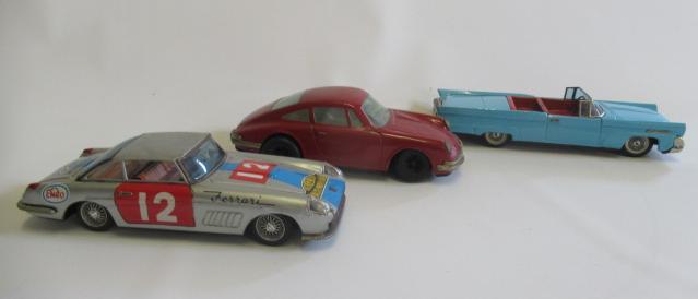 Bandai friction drive Superamerica ferrari in racing finish Image