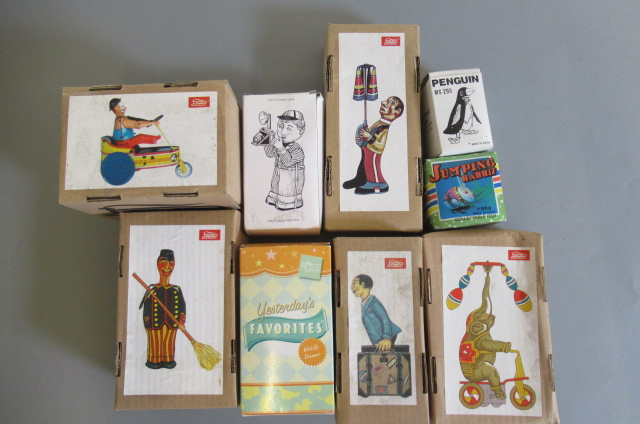 Joyo and other clockwork novelty items including animals Image