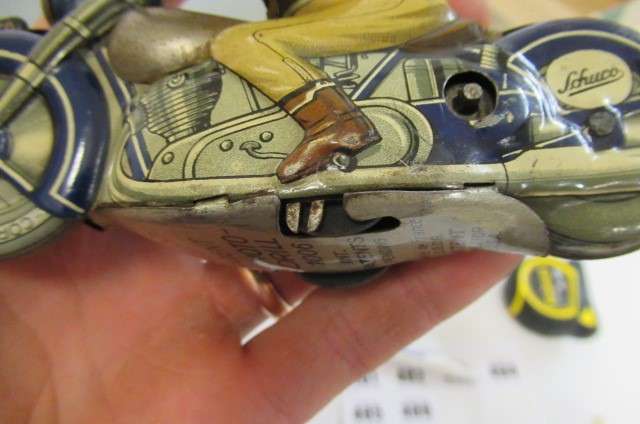 Schuco Moto-Drill 1006 motor biker Image