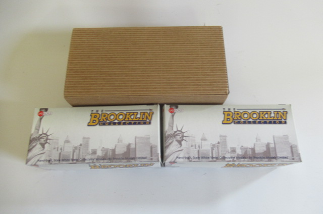 Brooklin Collection cars comprising BRK220 Studebaker Champion BRK 221 Chevrolet Belair and BRK227 Image