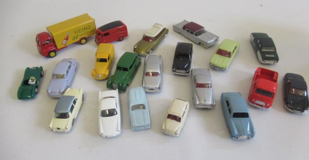Unboxed Dinky Atlas Editions models including Heinz van Image