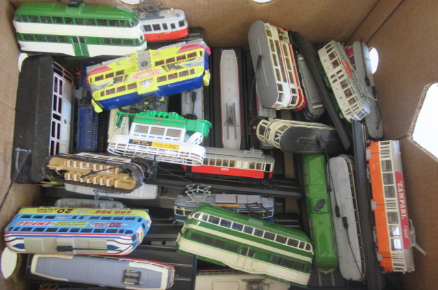 Unboxed tram models by Corgi and other makers Image