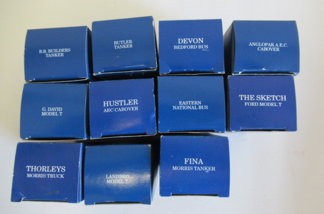 Eleven Corgi/Fina Cameo Collection of vintage vehicles Image