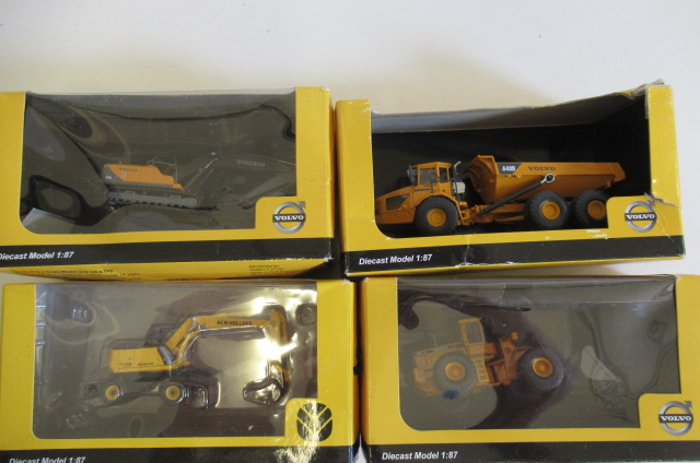 Volvo 1:87 scale construction vehicles Image