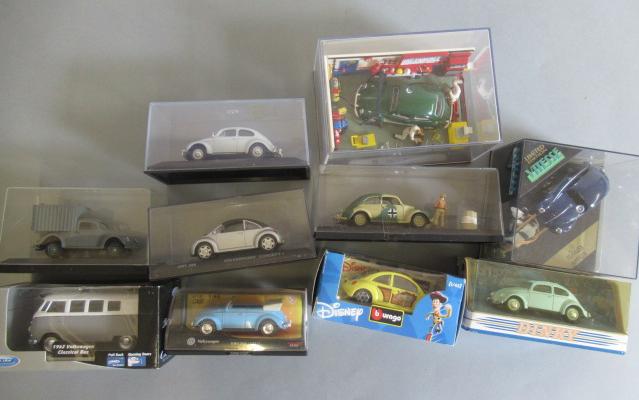 Ten V.W. Beetle models by Vitesse Image