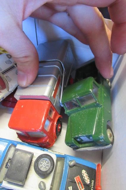 Unboxed model vehicles by Corgi Image