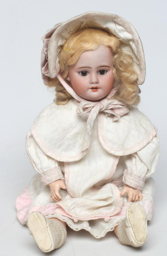 A French bisque socket head doll Image