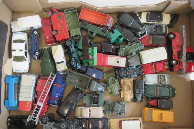 Playworn diecast vehicles by Dinky Image