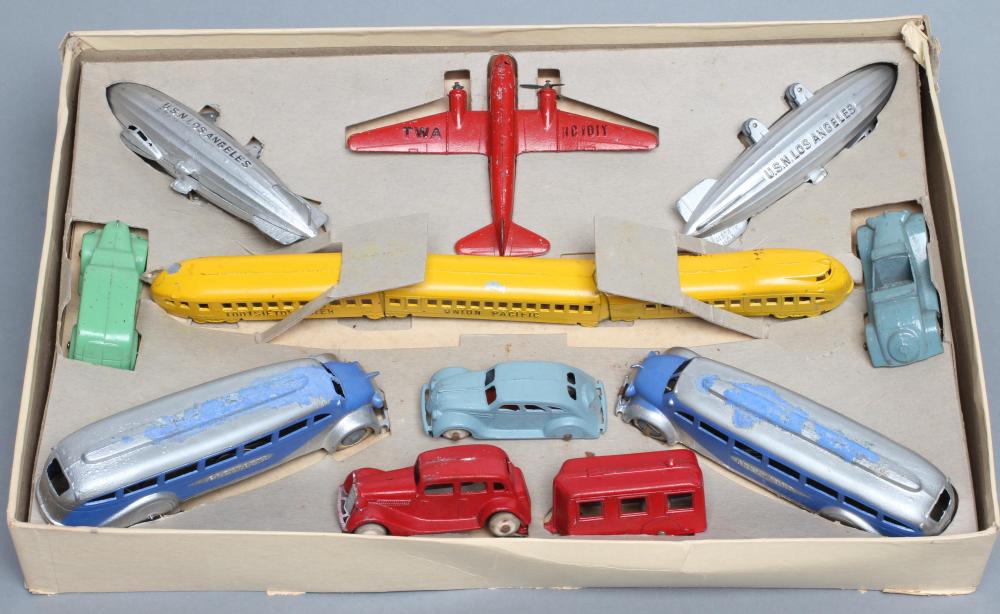 Tootsietoy Highways and Skyways Set No.5300 with airships Image