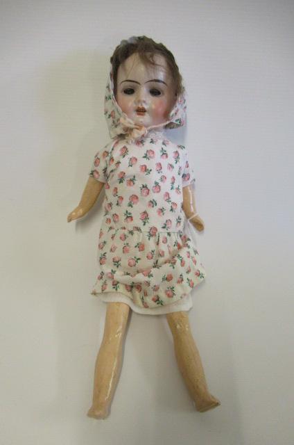 A Theodore Recknagel bisque socket head doll Image