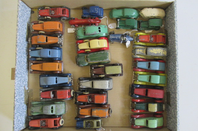 Tootsie Toys saloon cars including streamline caravan Image