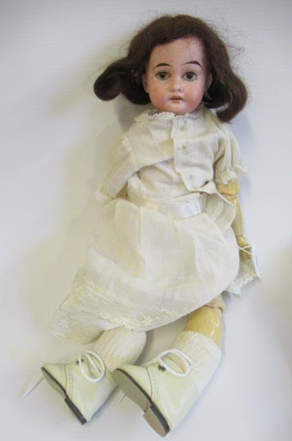 An Armand Marseille bisque socket head doll Image