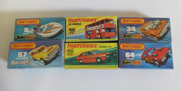 Six Matchbox Superfast 5 Seafire Image