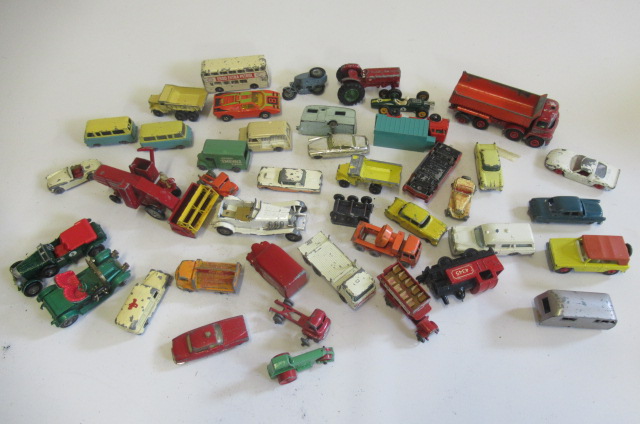 Unboxed Matchbox cars and wagons Image