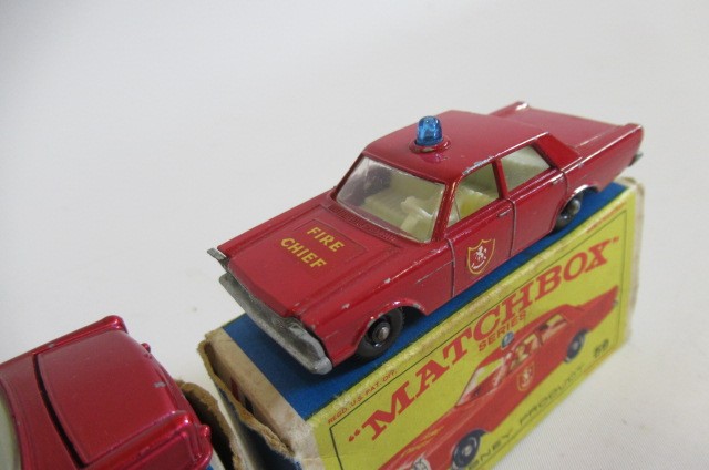 Matchbox N24 Rolls Royce Silver Shadow and 59 Fire Chiefs Car Image