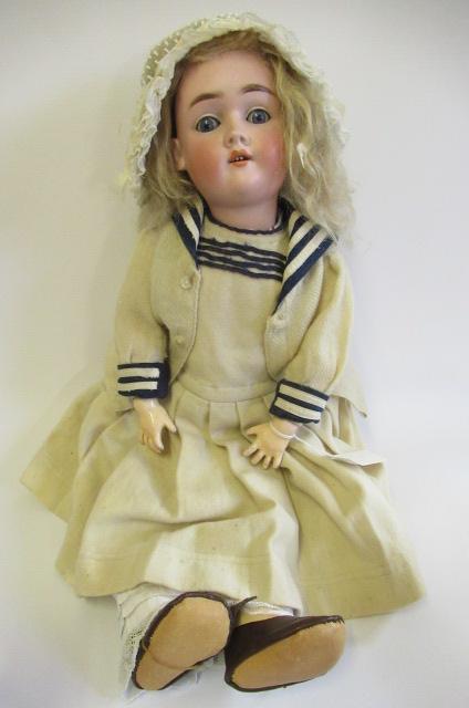 A Max Handwerck bisque socket head doll Image