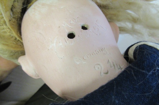 A Max Handwerck bisque socket head doll Image