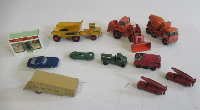 Unboxed Matchbox vehicles including D Type Jaguar Image