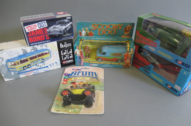 Corgi modern issue Thunderbirds 1 and 3 Image