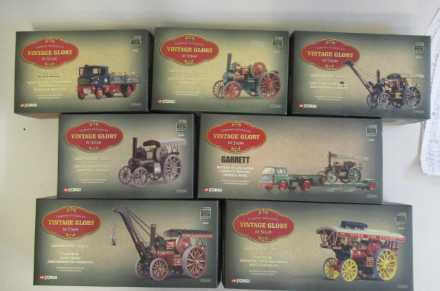 Seven Corgi Old Glory models comprising Sentinel wagon Image